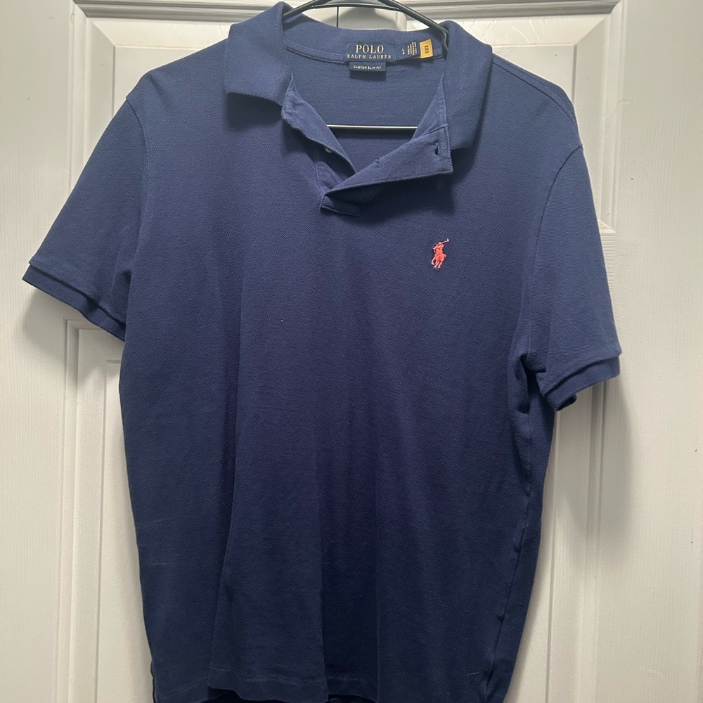Ralph Lauren Blue Polo Shirt Iconic Design